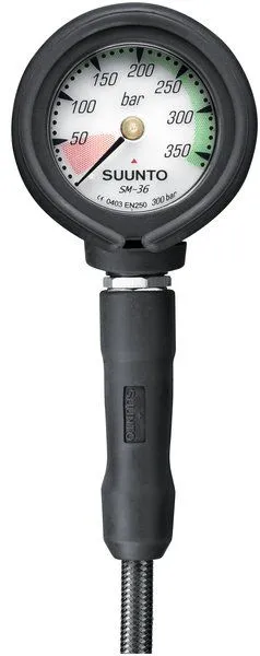 Manometer Suunto m/slange og gummikappe